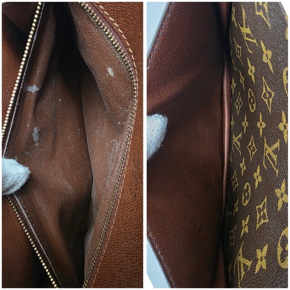 Auth Louis Vuitton Monogram Monceau 28 Crossbody Bag - Picture 6 of 10